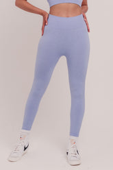 Sena Seamless Leggings - Blue-Araa Active
